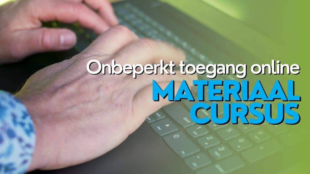 Onbeperkt toegang materiaal minicursus